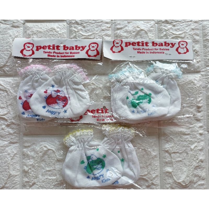 SARUNG TANGAN DAN KAKI BABY /STK BAYI KARET/RIB VELVET