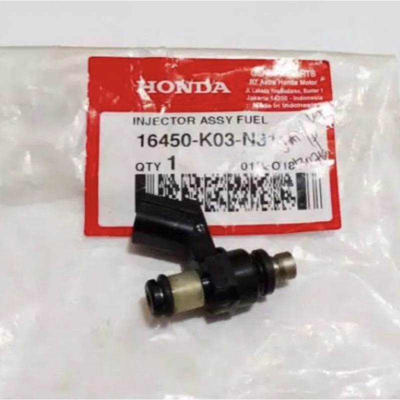 Ijektor Assy Fuel Revo FI 16450-K03-N31 AHM Helm In K03