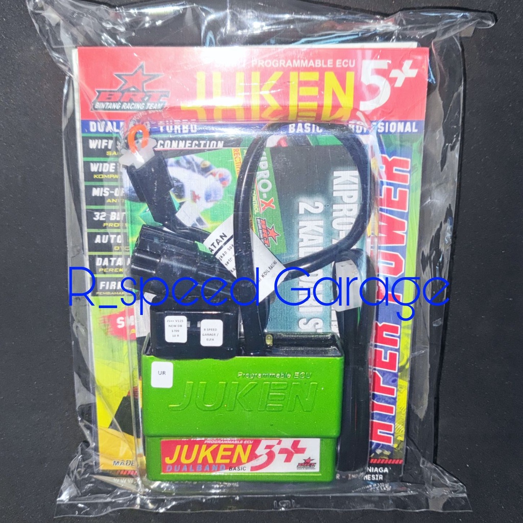 ECU BRT JUKEN 5+ PLUS DUALBAND & TBOX VARIO 125 NEW K60 K60P K60K LED OLD