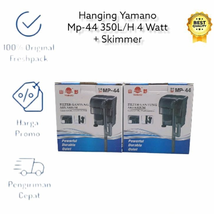 YAMANO MP 44 MP-44 401 ULTRA SLIM HANGING HANG ON FILTER AQUARIUM