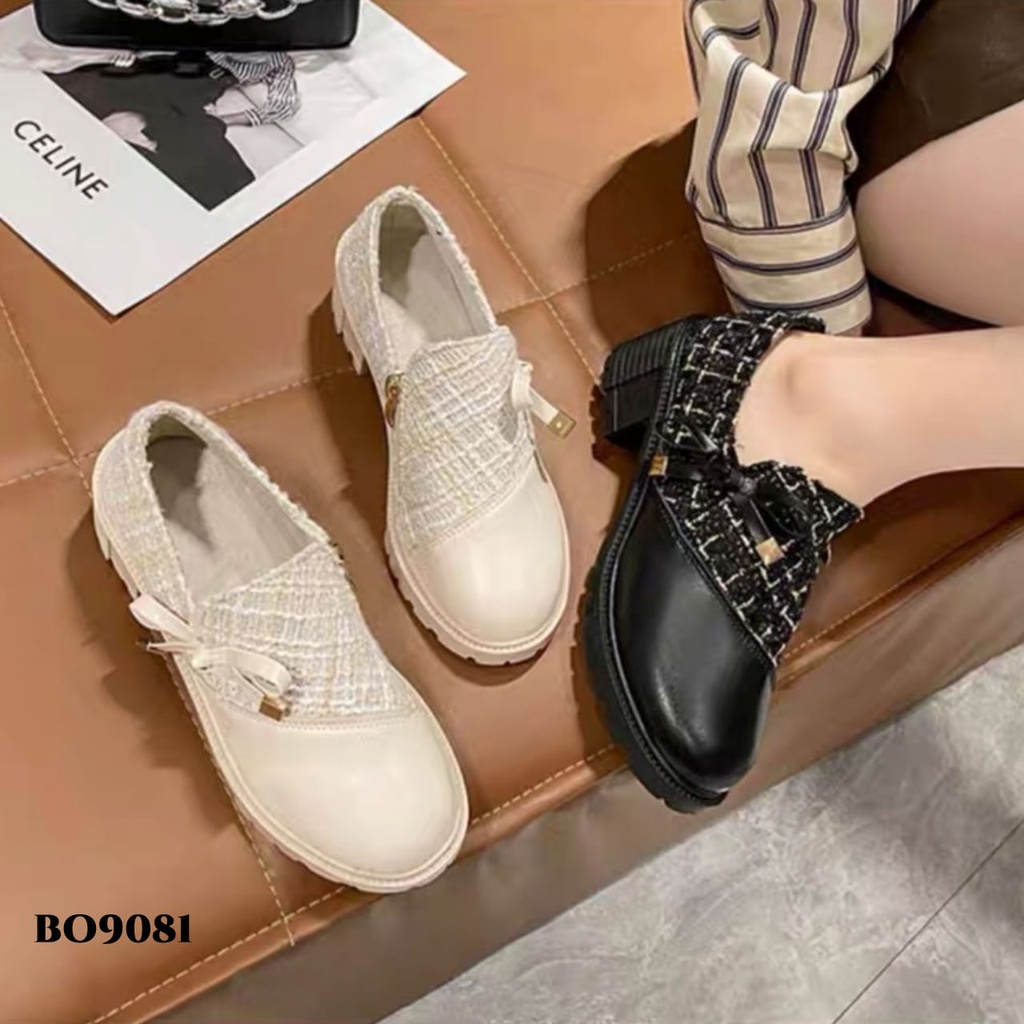 WYN SEPATU BOOTS FLAT KOREA BO9081