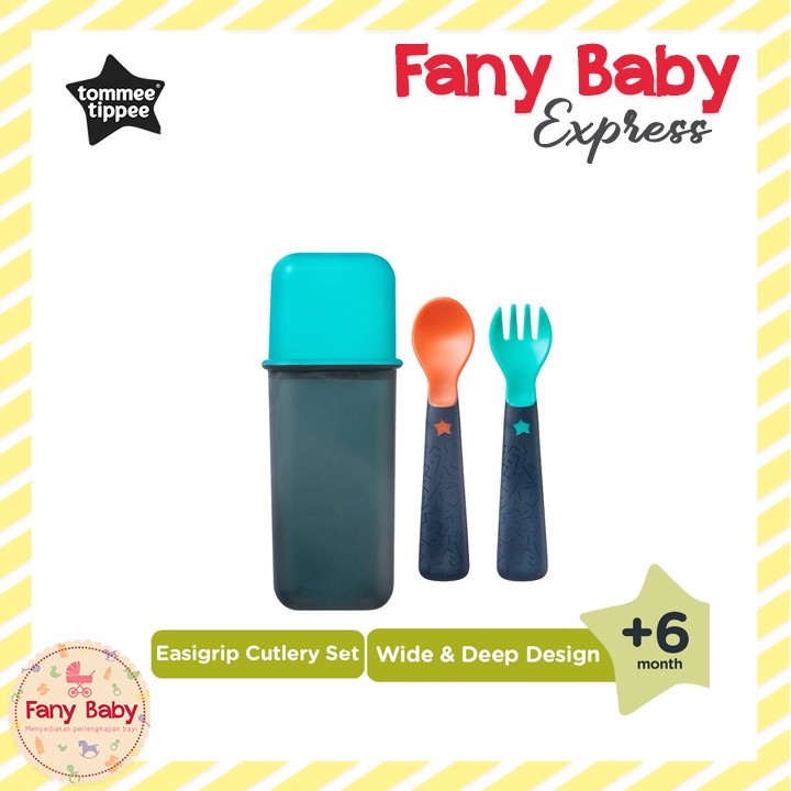 TOMMEE TIPPEE EASIGRIP CUTLERY SET / 446826