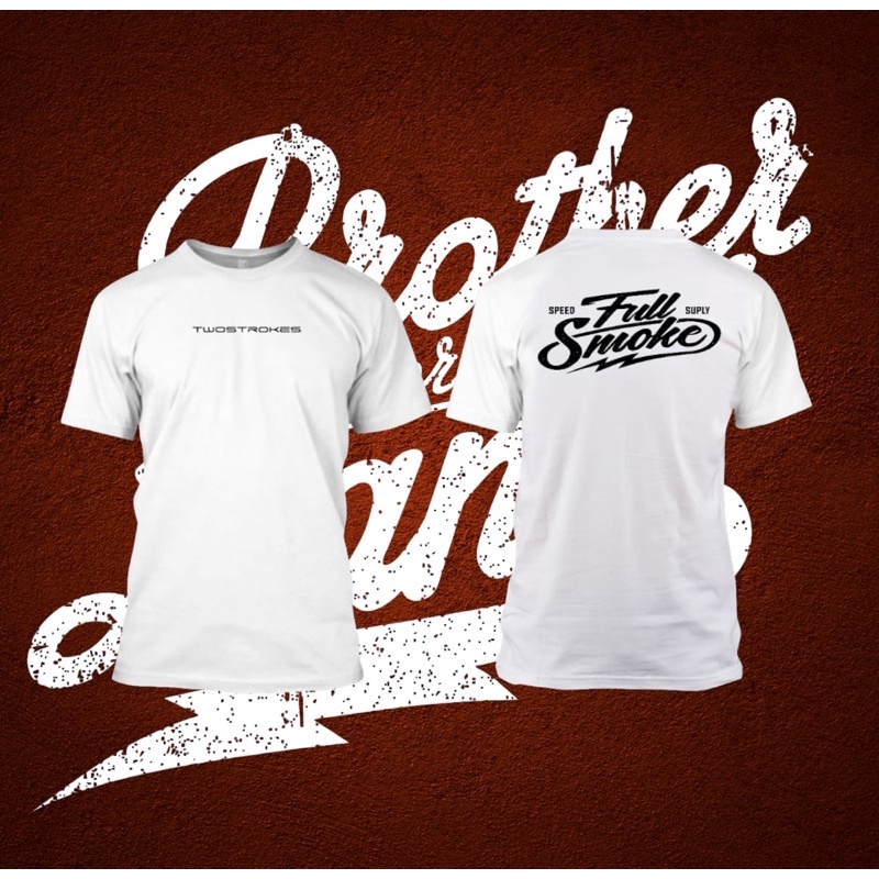 tshit kaos ts125 full smokes - by Brotherland