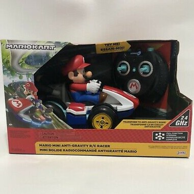 Mario Kart Mini RC Anti Gravity Spinning Original/Mainan RC Karakter