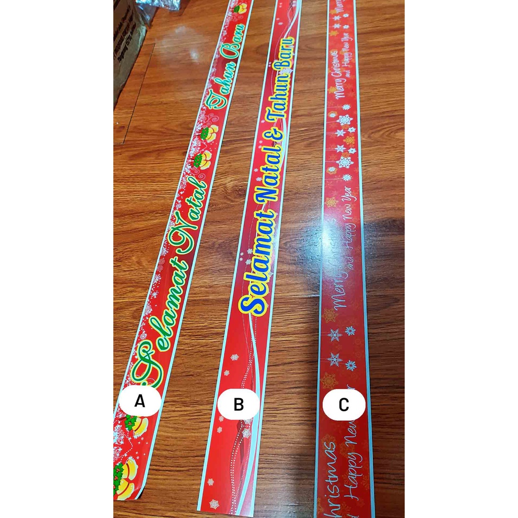 

(10 pcs)Pita Toples Kue Natal dan Tahun Barui Murah Pita Hiasan Pita Dekorasi