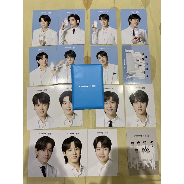 COWAY BTS POSTCARD FULLSET OFFICIAL