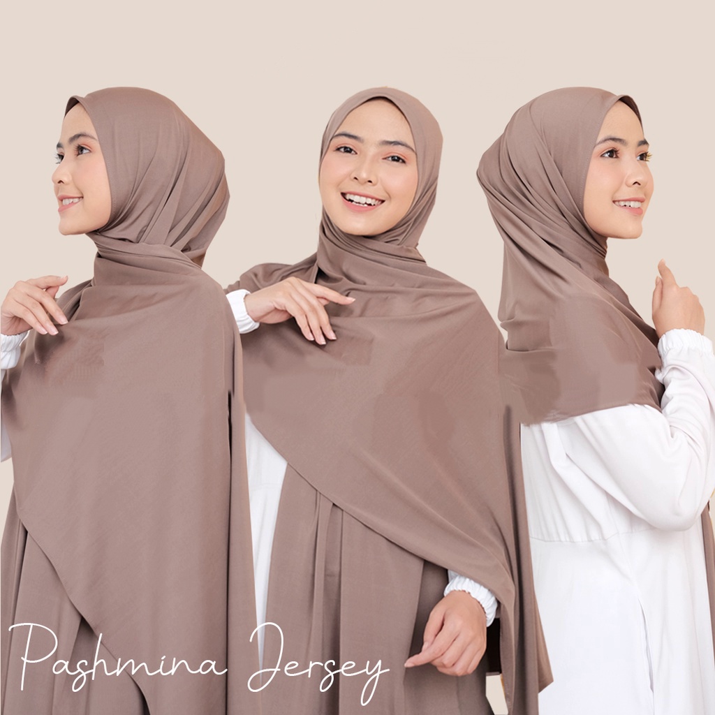 Pashmina Instan Jersey Jumbo Premium Size 180 x 75cm