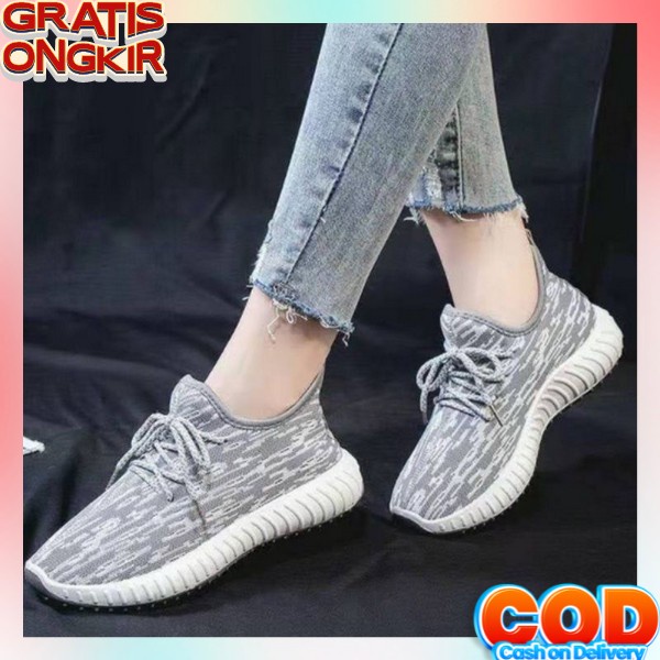 Sepatu Sneakers Canvas Slop Gaya Korea Import Terbaru Nyaman Sole Karet Sepatu Kanvas Wanita Casual 