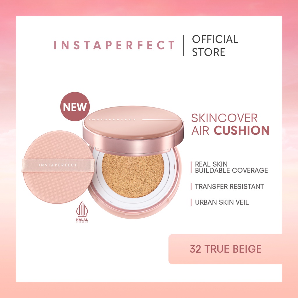 wardah Instaperfect Skincover Air Cushion SPF 50 PA++++