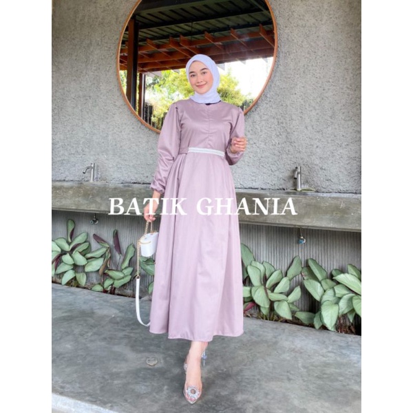 GAMIS MODERN BAJU GAMIS LENGAN PANJANG GAMIS BUSUI MOTIF ZAHRA