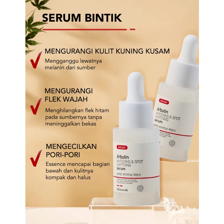 Arbutin Brightening Essence Natural Whitening Menghilangkan Bintik Hitam Meningkatkan Elastisitas Kulit Mengurangi Jerawat