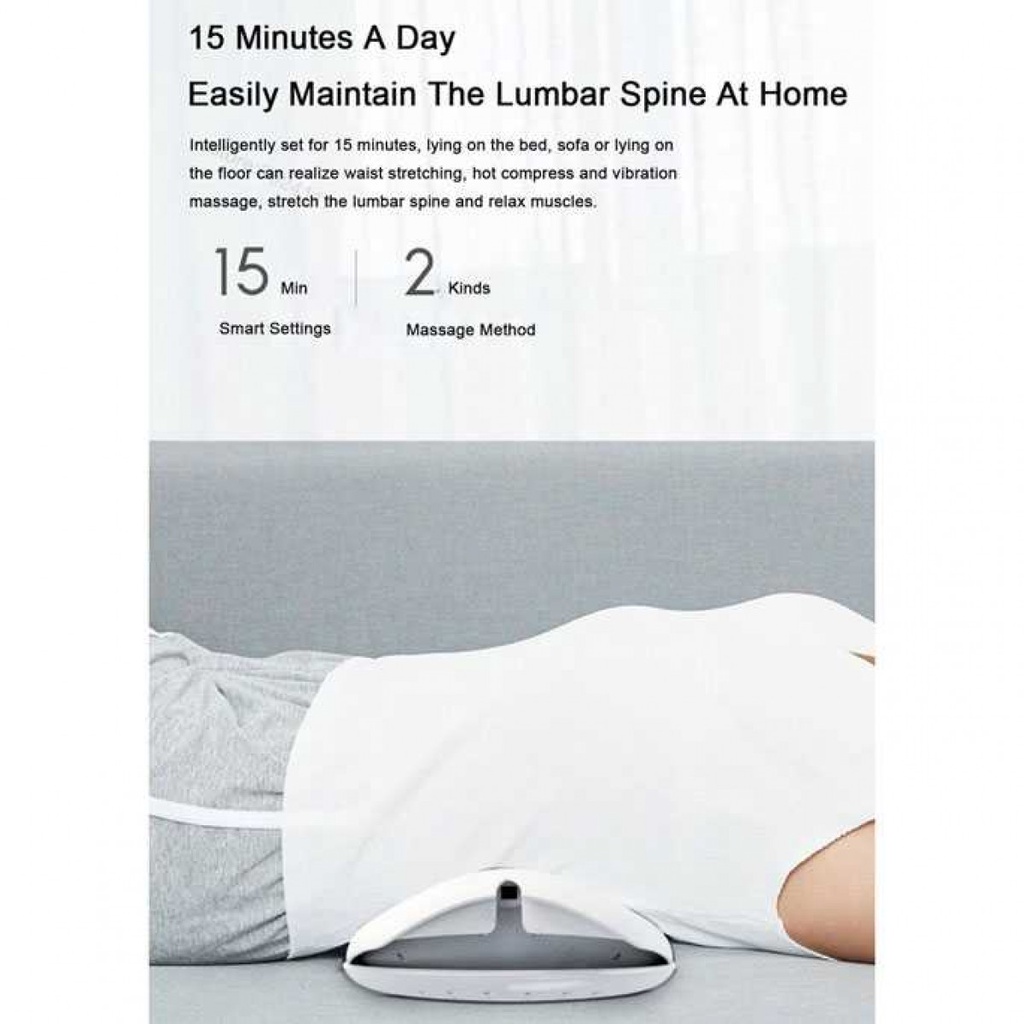 Alat Pijat Pinggang Punggung Tulang Belakang Lumbar 3D Virtual Massage