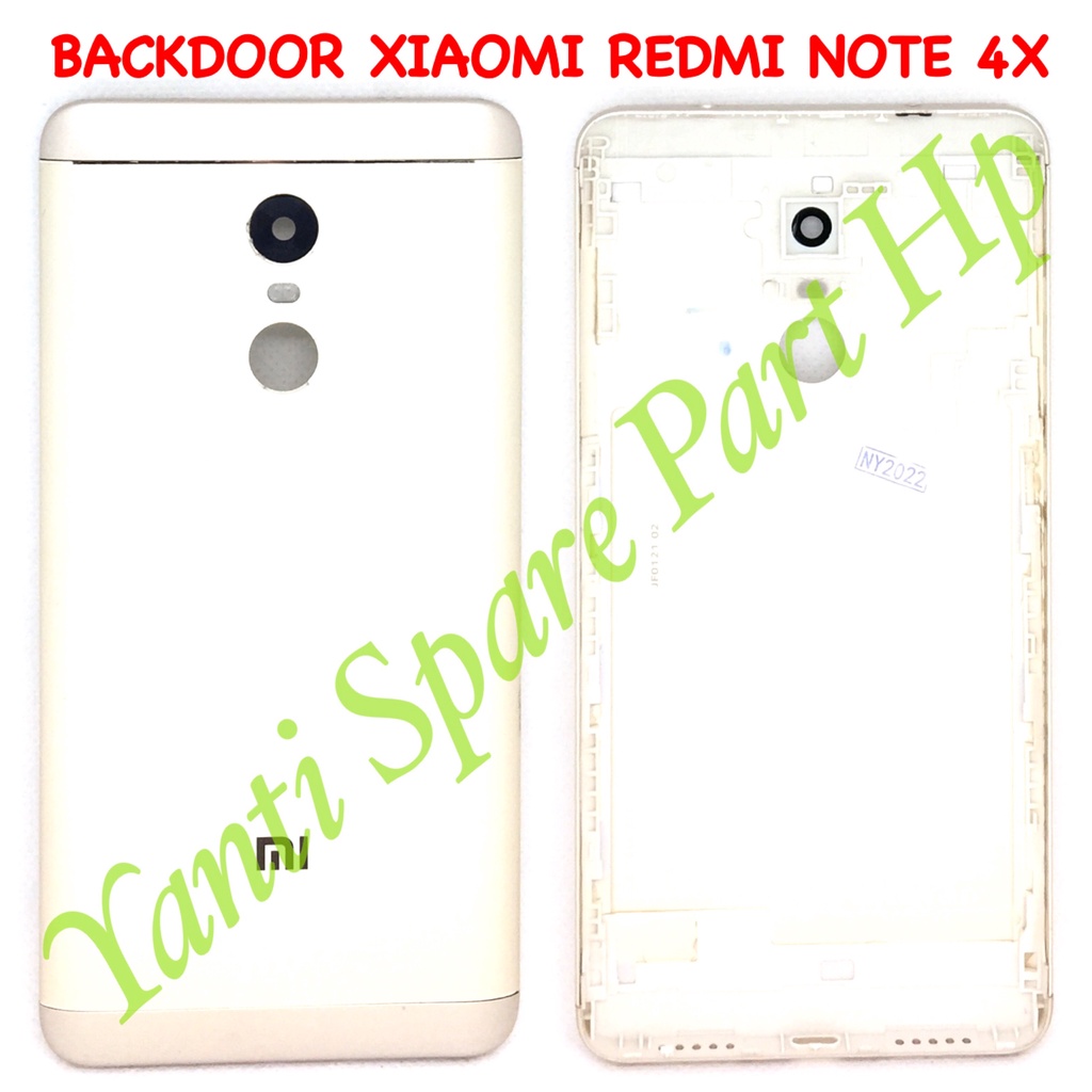 Backdoor Tutup Belakang Xiaomi Redmi Note 4X Snapdragon Original Terlaris New