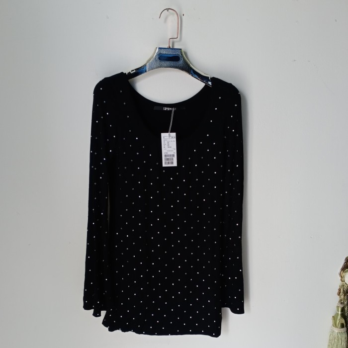 Lip Service/Kaos panjang wanita  /Kaos wanita Kekinian