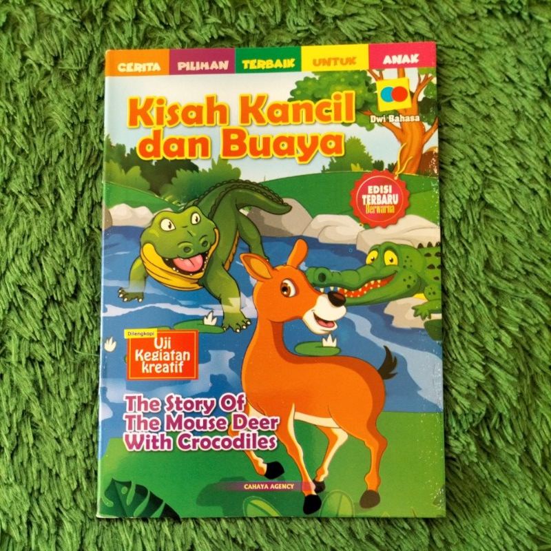 Jual ORIGINAL BUKU DONGENG CERITA ANAK KISAH KANCIL DAN BUAYA BILINGUAL ...