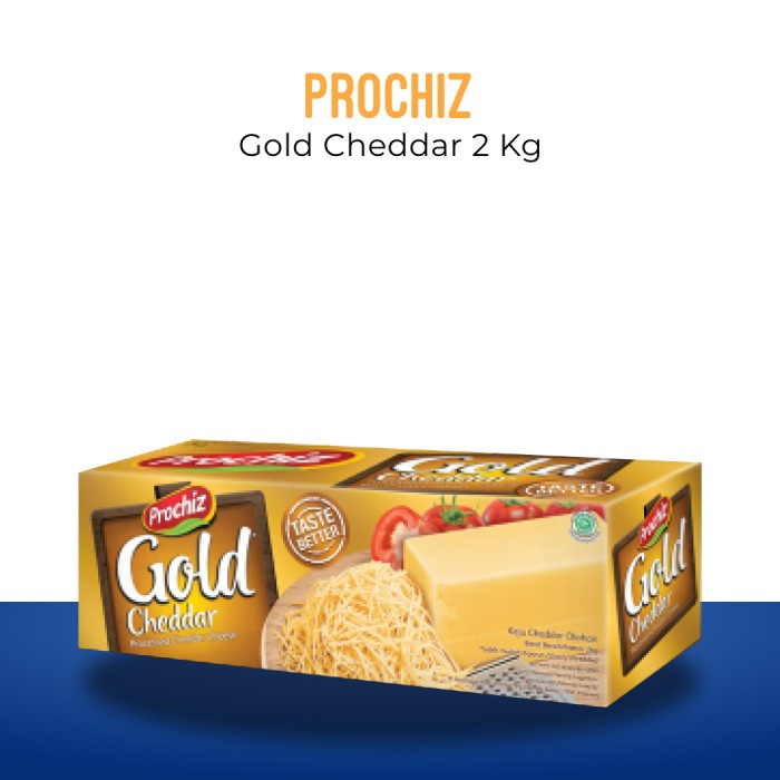 

T0P PROCHIZ GOLD KEJU CHEDDAR CHEESE 2 KG NICE