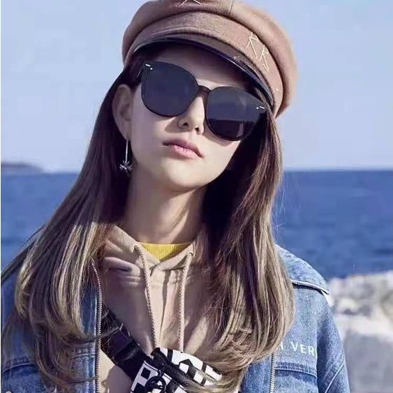 PA  Kacamata Wanita Pria Optik Antiradiasi Dengan Fashion Sunglasses Eyewear KUV Frame Korea Style KC041