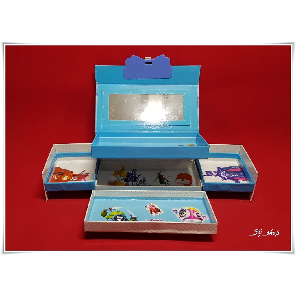 

0408-Cepuk Kode Susun Empat / Cepuk 4 Susun / Cepuk Pensil / Cepuk sekolah / Tempat Pencil Pulpen dan Alat Tulis / Cepuk Tempat Alat Tulis Lucu / Cepuk Tempat Alat Tulis Top Quality