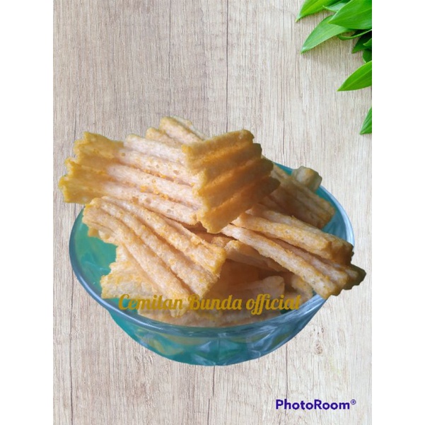 

[Cemilan Bunda official] KERIPIK KENTANG JAGUNG/KERIPIK KENTANG 75gram
