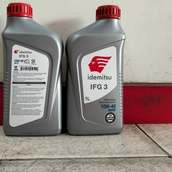Oli Mesin Mobil Idemitsu 1L 10W/40 10/40 10W40 10W-40 10-40 SN/CF