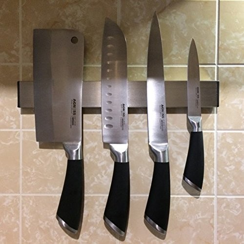 fmfit Magnetic Knife Holder 3M Sticker Pemegang Pisau Magnet Tempel