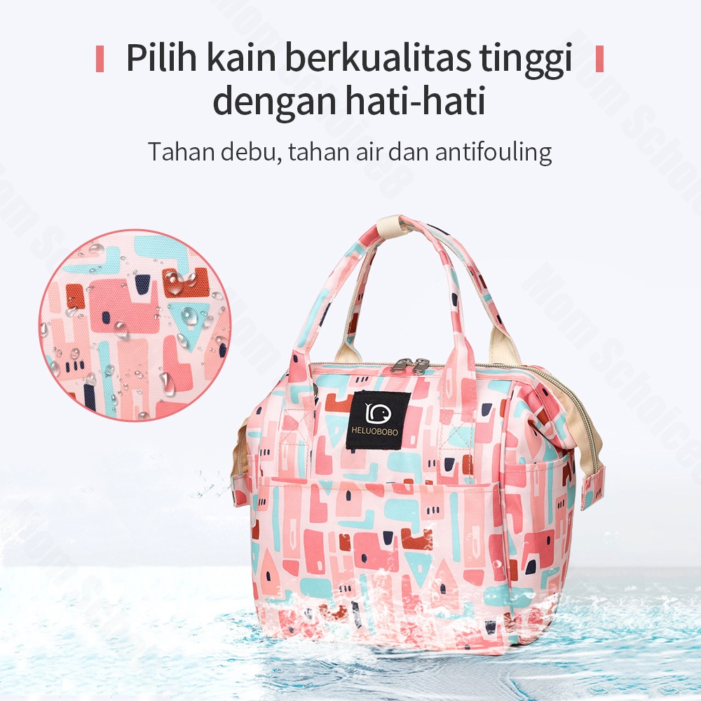 Halobaby Tas Bayi Perlengkapan Bayi Medium/baby diaper bag