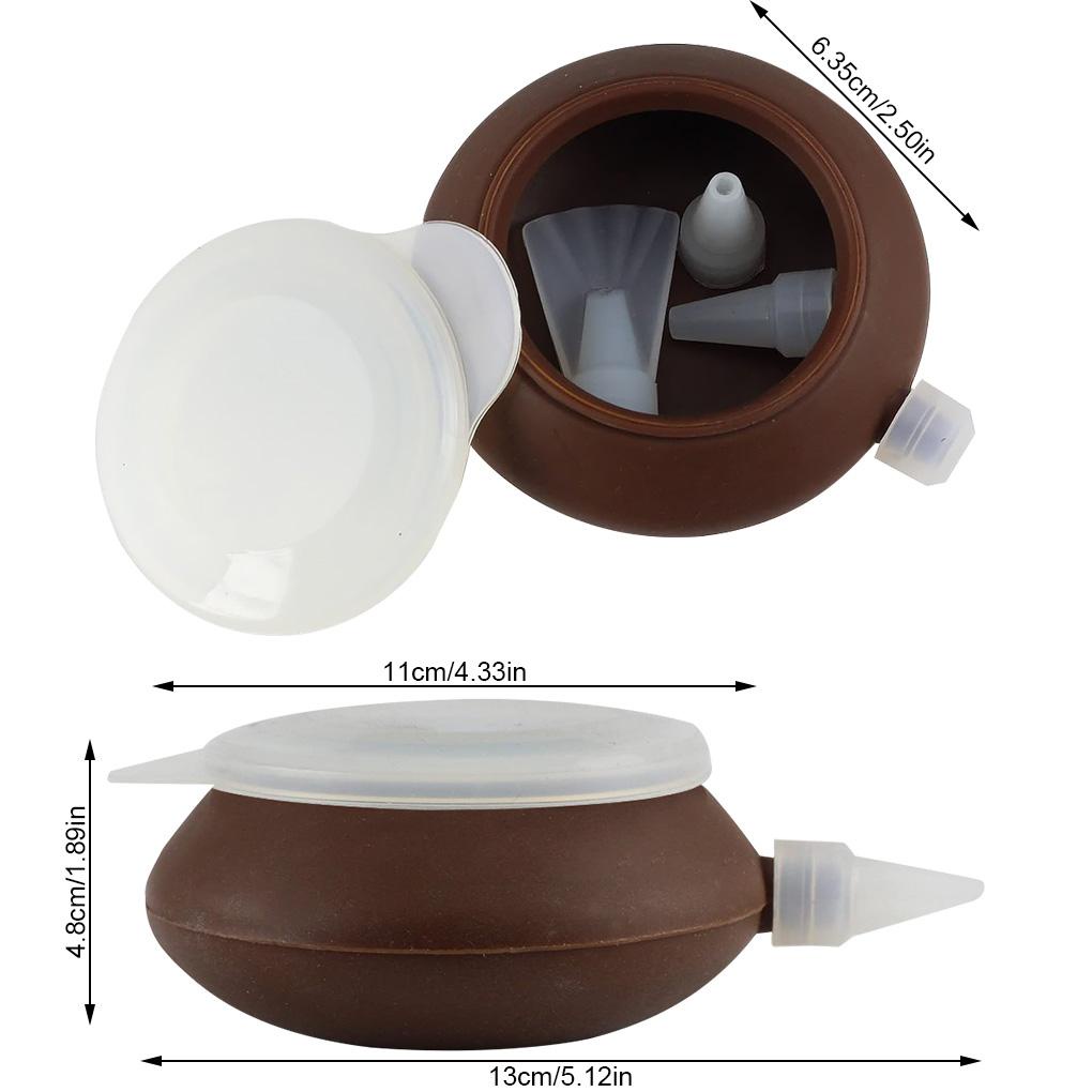 6buah Alat Dekorasi Kue Profesional Cream Decor Pot DIY Pastry Cookies Baking Hias Icing Nozzle Pemula