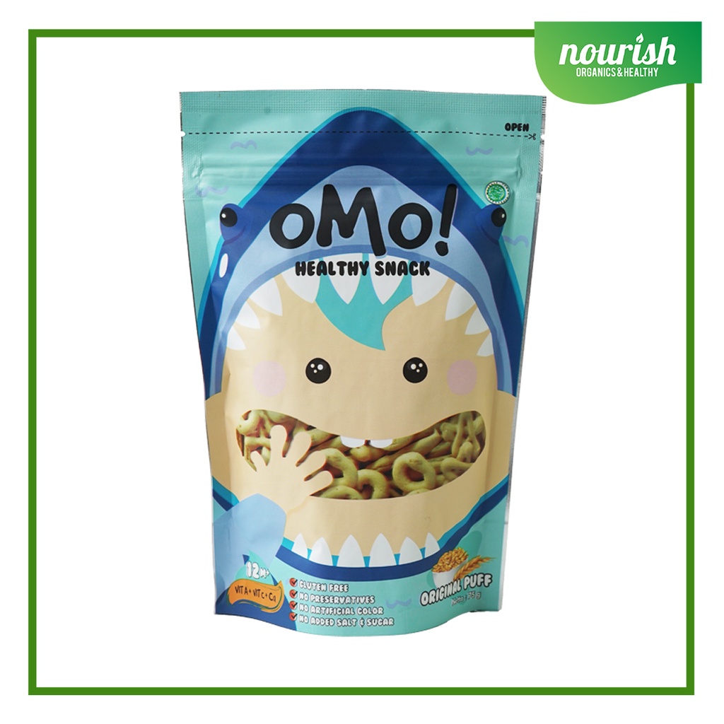 OMO ! OMO PUFF - Omo Healthy Snack Sehat Bayi Anak 75g