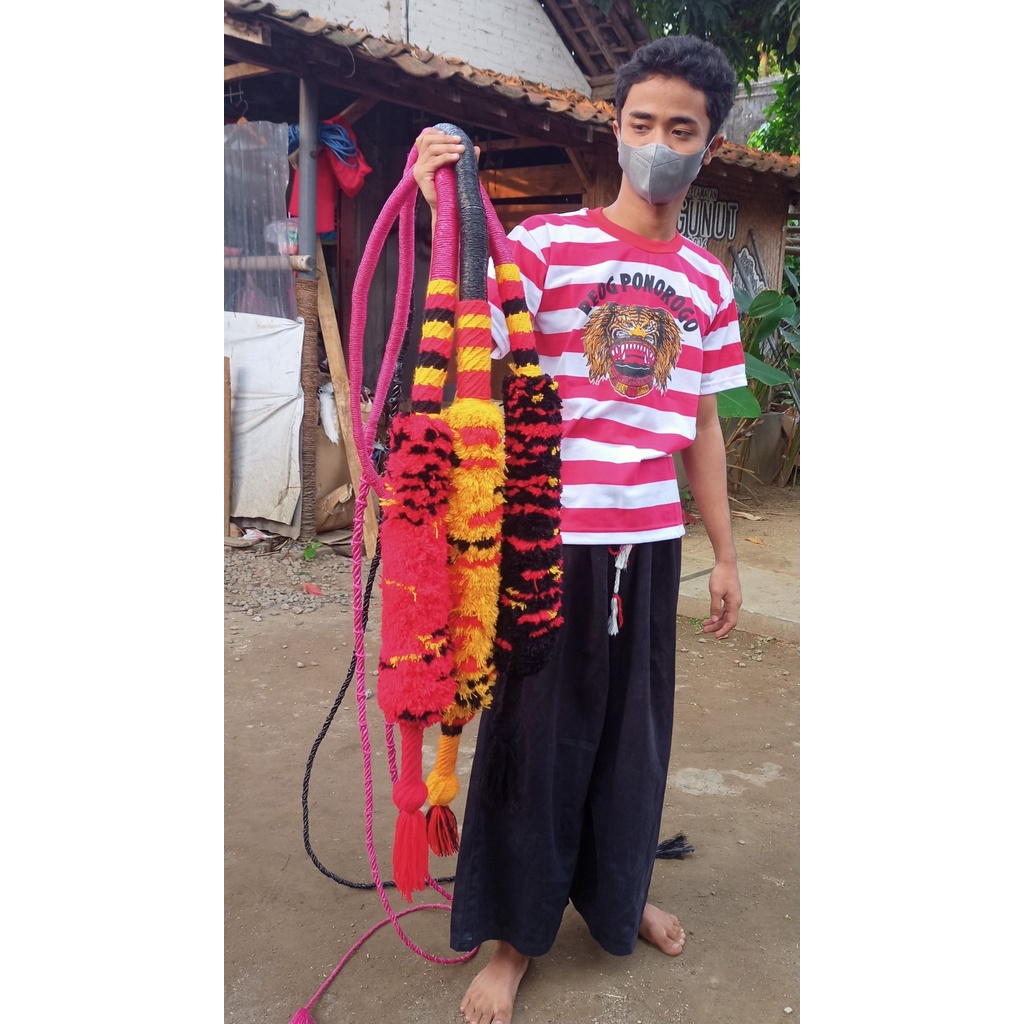 Pecut Bopo Panjang 3,5 meter | Pecut Gambuh | Pecut Jaranan | Cemeti