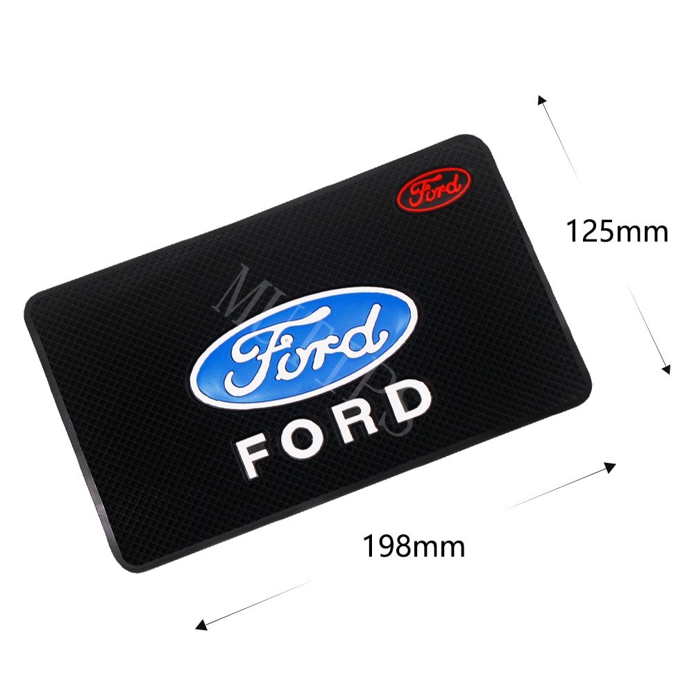 Ford 1 / 2Pcs Pad Karet Anti Slip Multifungsi Holder Handphone Untuk Dashboard Mobil