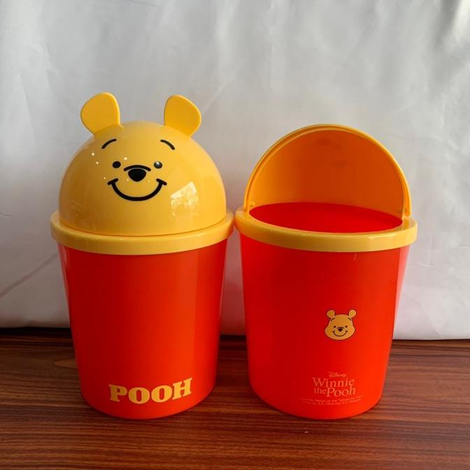 Tempat Tong Sampah Recycle Bin Disney Winnie The Pooh Daiso Korea barang ready terus