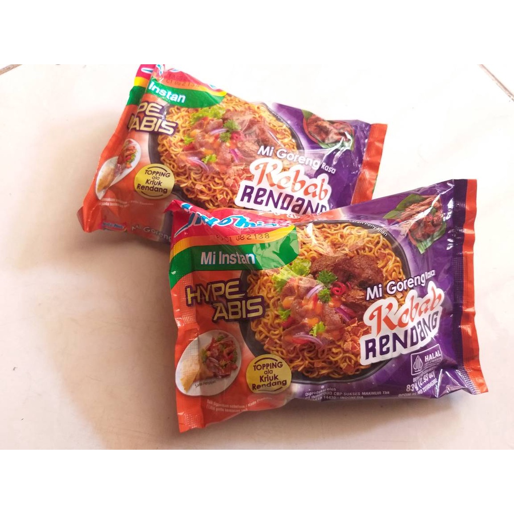 

Indomie Goreng Kebab Rendang 83gr