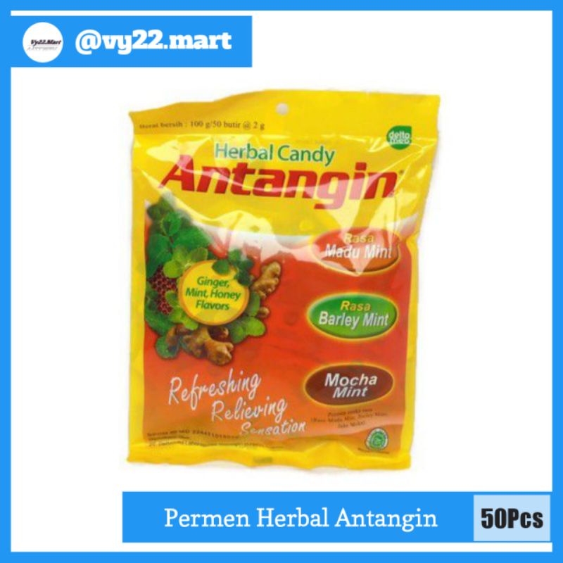 

Permen Herbal Antangin Sak Permen Menghangatkan Badan isi 50Pcs