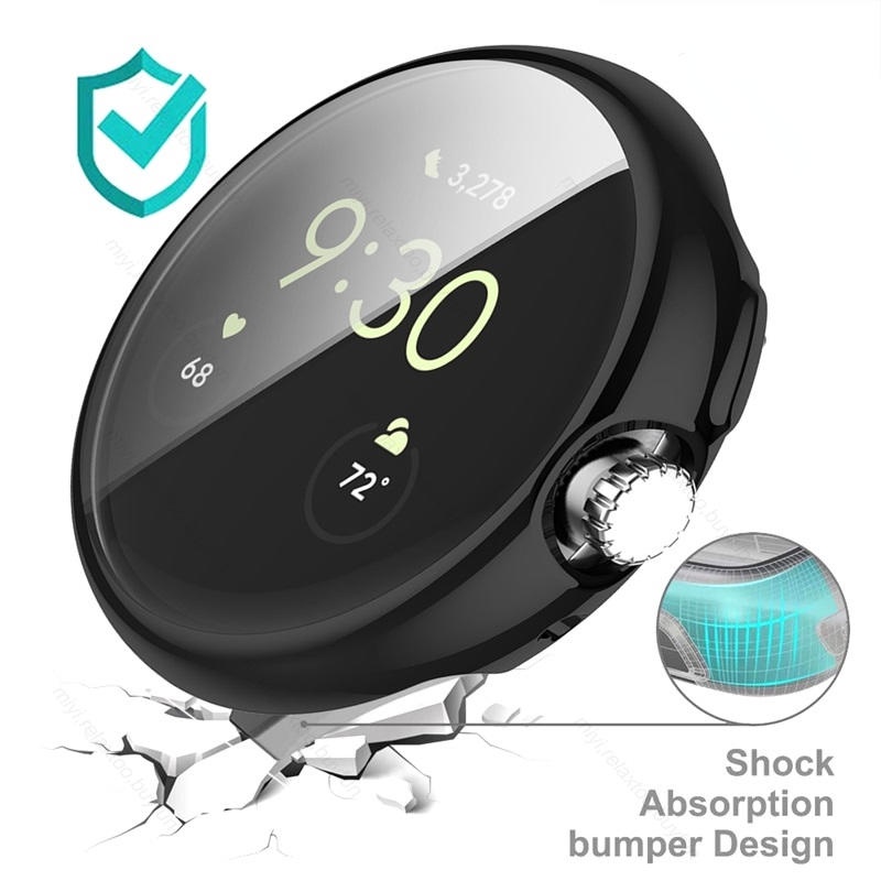 Soft Case TPU Transparan Cover Proteksi Smartwatch Google Pixel 2022