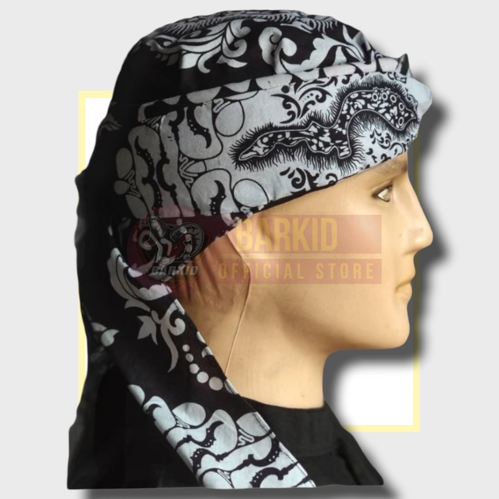 iket Sunda parekos - barangbang semplak - iket - bendo - udeng - totopong - blangkon - khas sunda - 