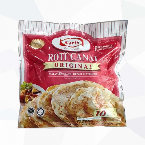 

Karts Roti Canai 580gr, Sameday Instan Delivery Jogja