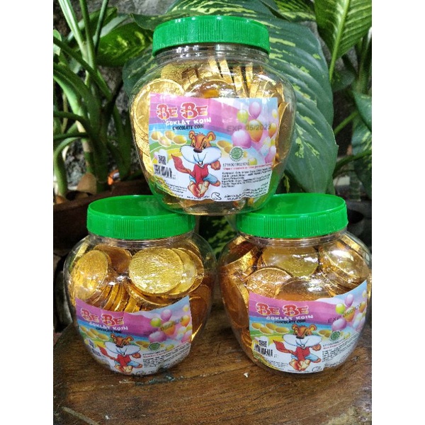 Coklat Coin Be Be 100pcs & Ben 10 coklat Coin.
