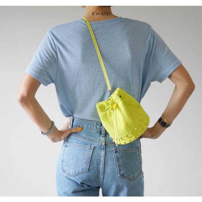 Kwani 3 Ways Studs Bucket Bag