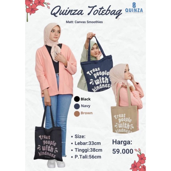 Quinza Totebag by Quinza ORI