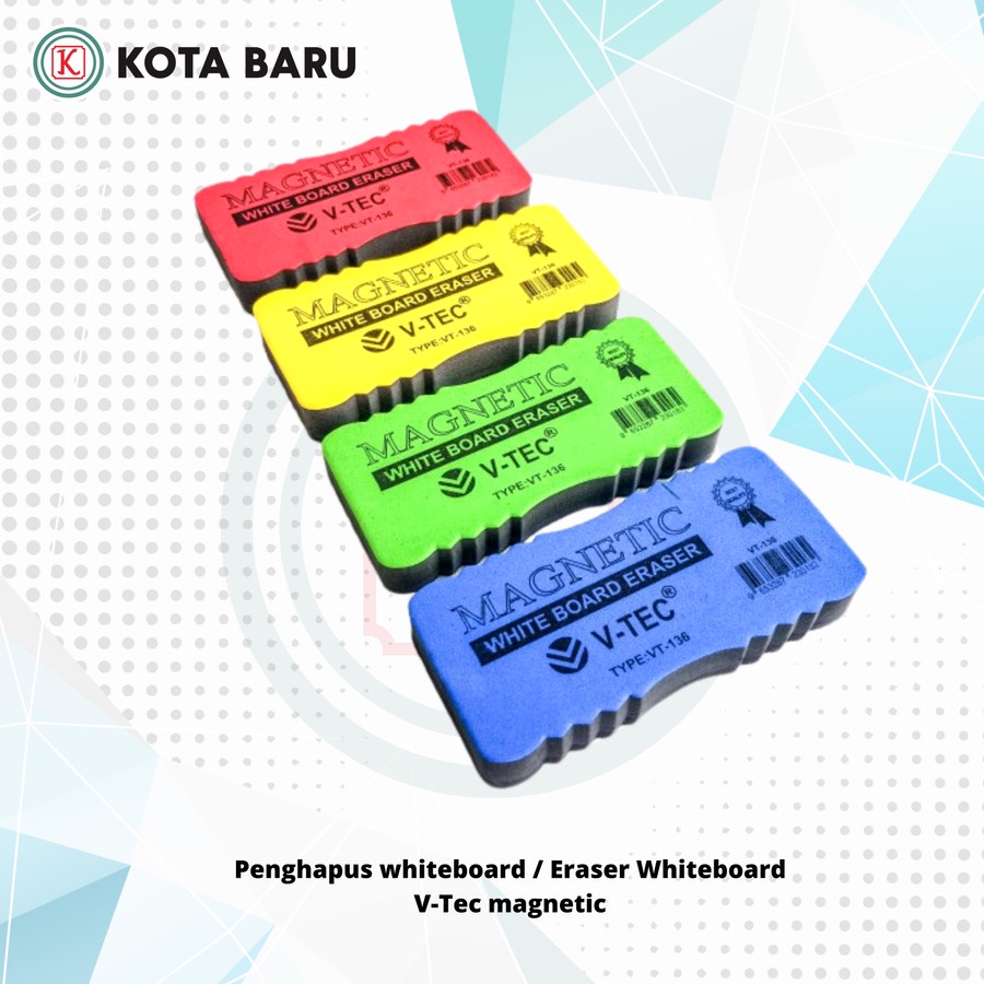 

Penghapus whiteboard / Eraser Whiteboard V-Tec magnetic
