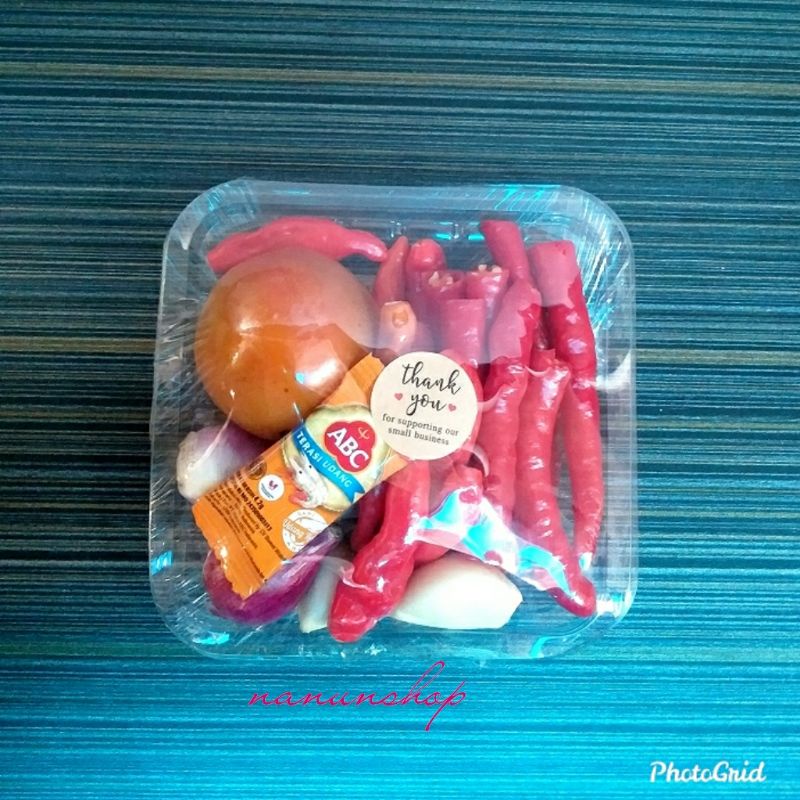 

Paket Sambal Terasi