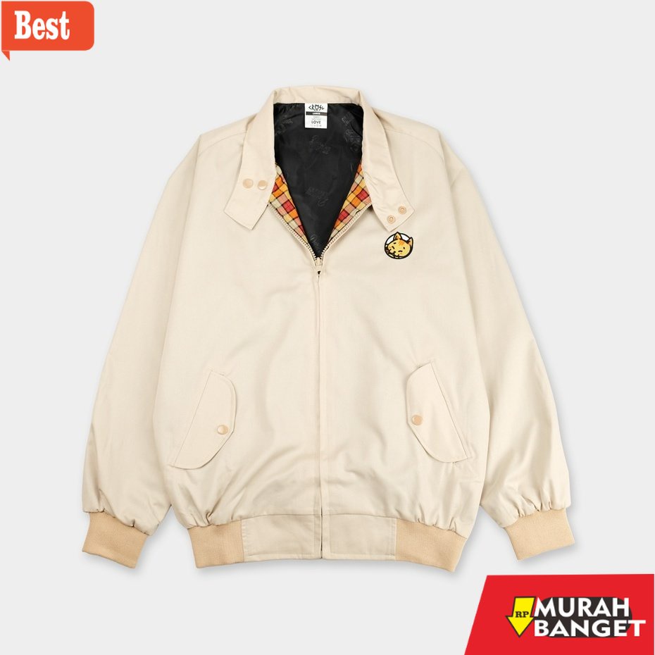 jaket wanita kekinian 2022 CRSL Chilo Adopter Jacket | Cream