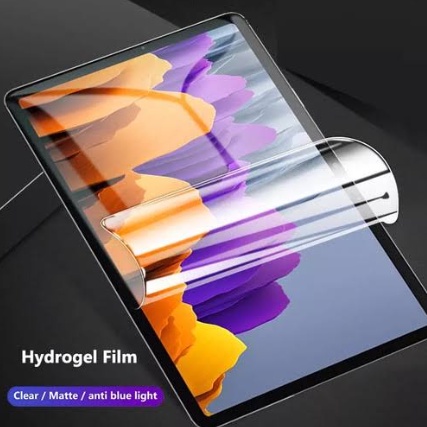 TEMPERED PELINDUNG JELLY HYDROGEL TABLET / TAB / PAD IPAD MINI 5 AIR 5 2022 MINI 6 2021 IPAD 10.2 2021 9TH GEN