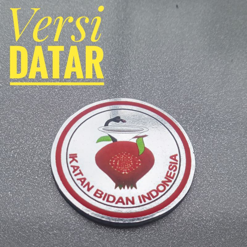 Pin IBI - Ikatan Bidan Indonesia - Peniti &amp; Double Magnet