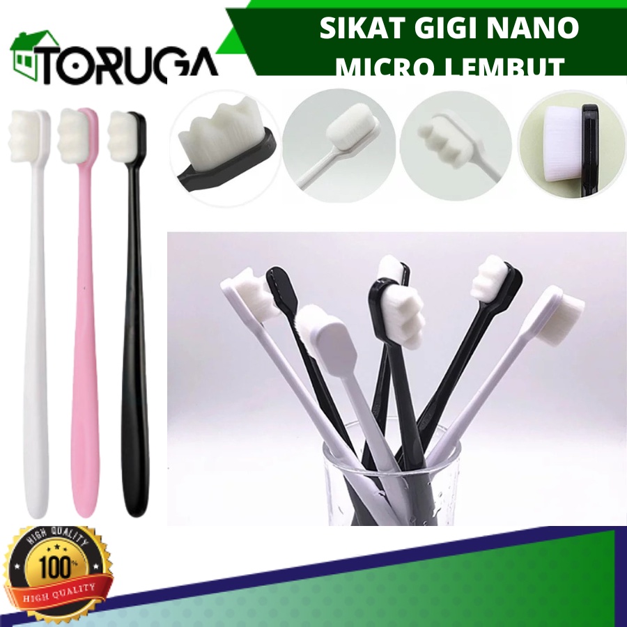 SIKAT GIGI NANO MICRO BULU LEMBUT TOOTHBRUSH MICRO JAPAN MINIMALIS