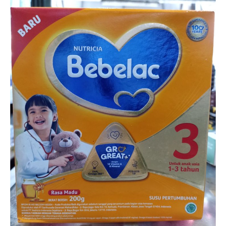 Bebelac 3 200gr madu