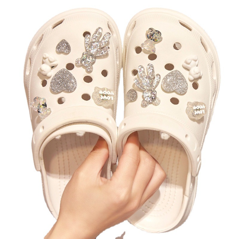 aksesoris wanita sendal crocs wanita aksesoris diy ins crocs jibbitz【sepatu tidak termasuk】