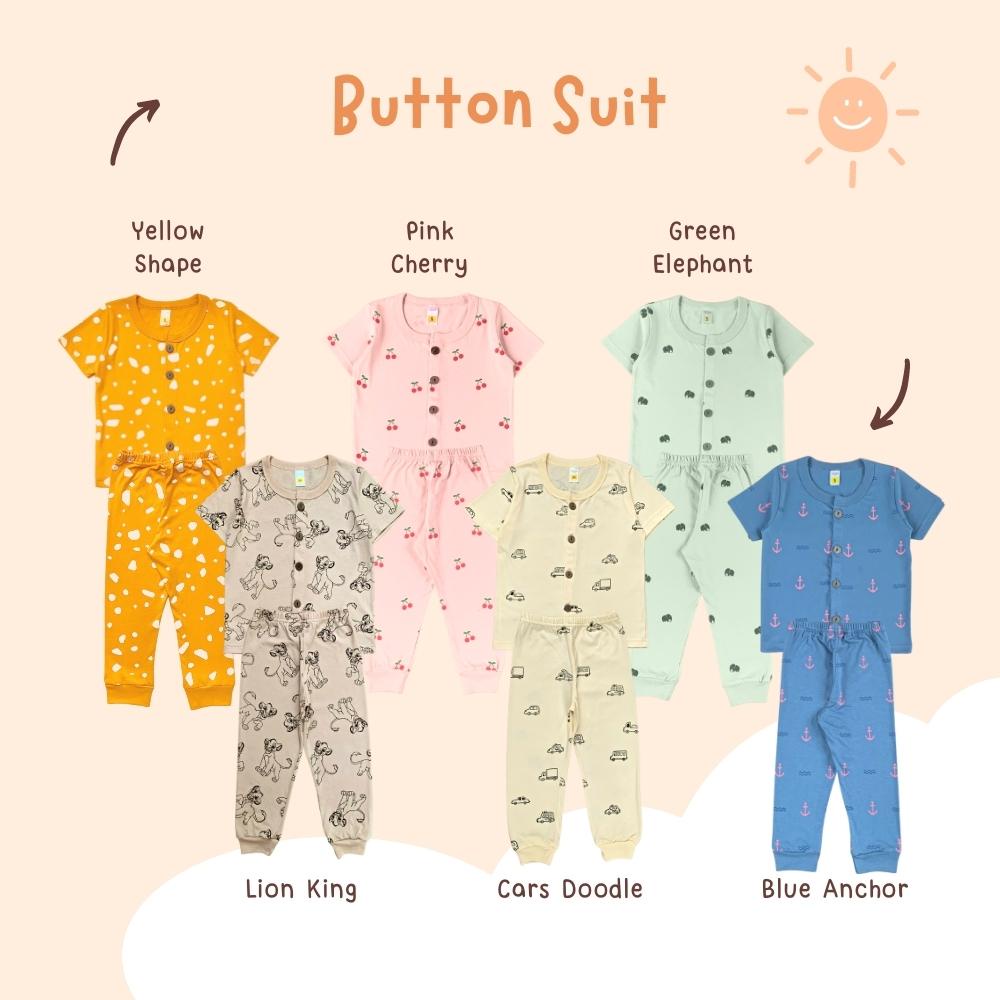 Yobebee Setelan Baju Tidur Bayi dan Anak Usia 2 3 4 6 8 Tahun Baju One Set Piyama Pajamas Kids Motif Karakter Kaos Cotton Combat Strech Model Baju Harian Santai Anak Cewek Cowok