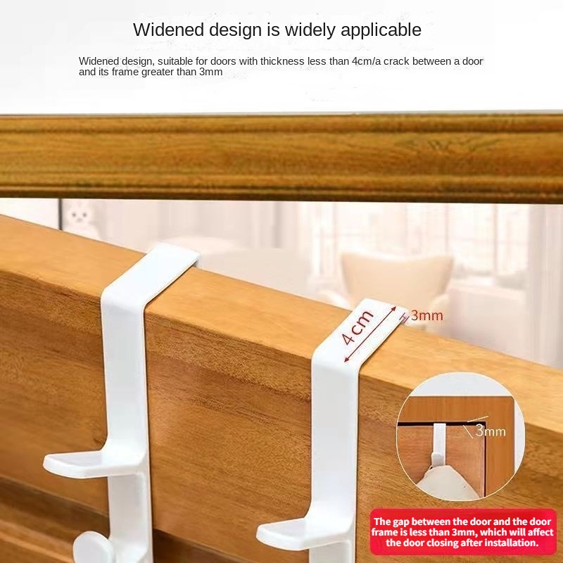 Serba Serbi Hemat Tempat Finishing Hook Penyimpanan Beban Kuat Kait Baris Panjang