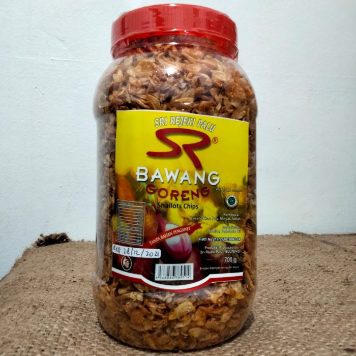 

GORENG BAWANG ASLI I BAWANG GORENG PALU 700 GR
